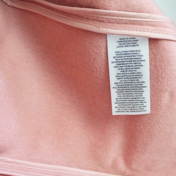 NWT LAUREN RALPH LAUREN Double Face Wool Blend Wrap Coat for Work to Events - Picture 10 of 10